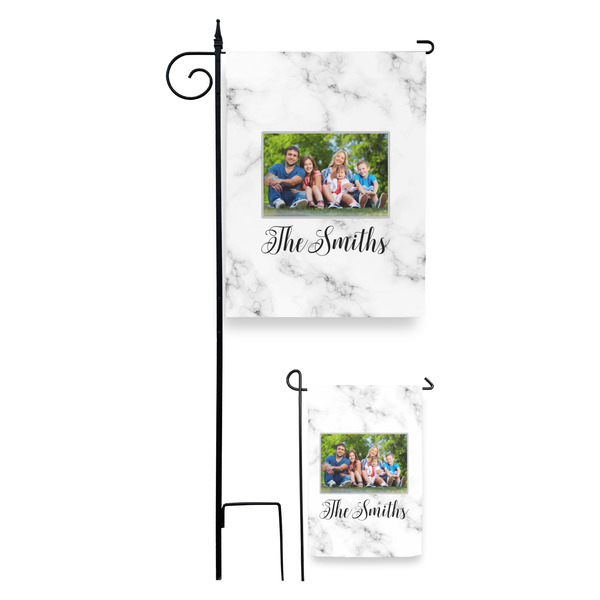 Family Photo and Name Garden Flag - PARENT/MAIN
