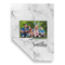 Family Photo and Name Garden Flags - Large - Double Sided - FRONT FOLDED