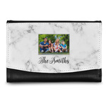 Family Photo and Name Genuine Leather Women's Wallet - Small