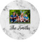 Family Photo and Name Glass Cutting Board (Personalized)