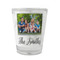 Family Photo and Name Glass Shot Glass - Standard - Front