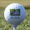 Family Photo and Name Golf Ball - Branded - Tee