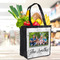 Family Photo and Name Grocery Bag - LIFESTYLE