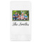 Family Photo and Name Guest Paper Towels - Full Color