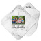 Family Photo and Name Hooded Baby Towel- Main