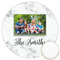 Family Photo and Name Icing Circle - Large - Front