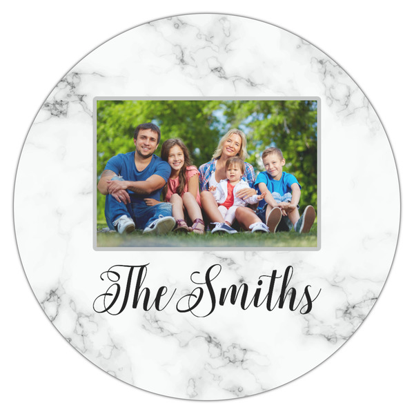 Family Photo and Name Icing Circle - Large - Single