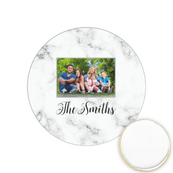 Family Photo and Name Printed Cookie Topper - 1.25"
