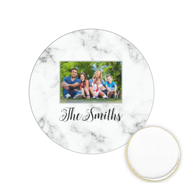 Custom Family Photo and Name Printed Cookie Topper - 1.25"
