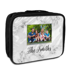 Family Photo and Name Insulated Lunch Bag