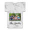 Family Photo and Name Jersey Bottle Cooler - BACK (flat)