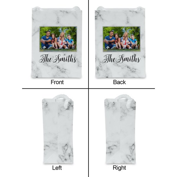 Family Photo and Name Jewelry Gift Bag - Gloss - Approval