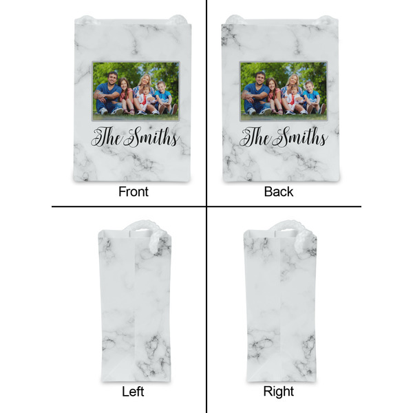 Family Photo and Name Jewelry Gift Bag - Matte - Approval
