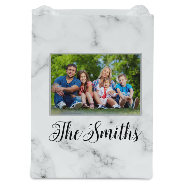 Family Photo and Name Jewelry Gift Bag - Matte - Front