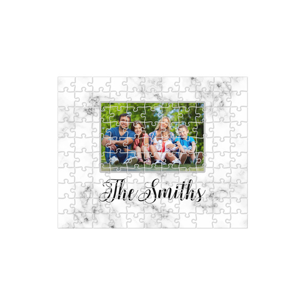 Custom Family Photo and Name Jigsaw Puzzle - 110-piece