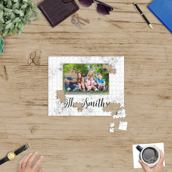 Family Photo and Name Jigsaw Puzzle 252 Piece - In Context