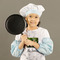 Family Photo and Name Kid's Aprons - Medium - Lifestyle