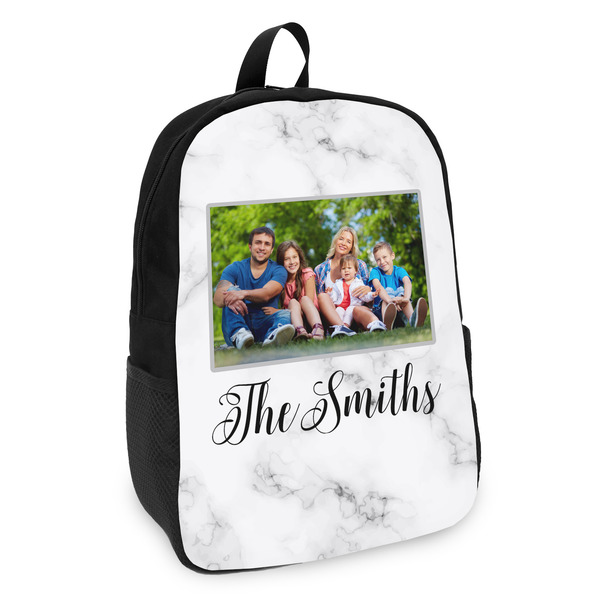 Custom Family Photo and Name Kids Backpack