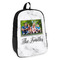 Family Photo and Name Kids Backpack - Angled View