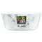 Family Photo and Name Kids Bowls - Front