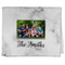 Family Photo and Name Kitchen Towel - Poly Cotton