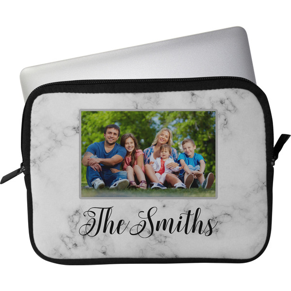 Custom Family Photo and Name Laptop Sleeve / Case - 11"