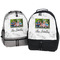 Family Photo and Name Large Backpacks - Both