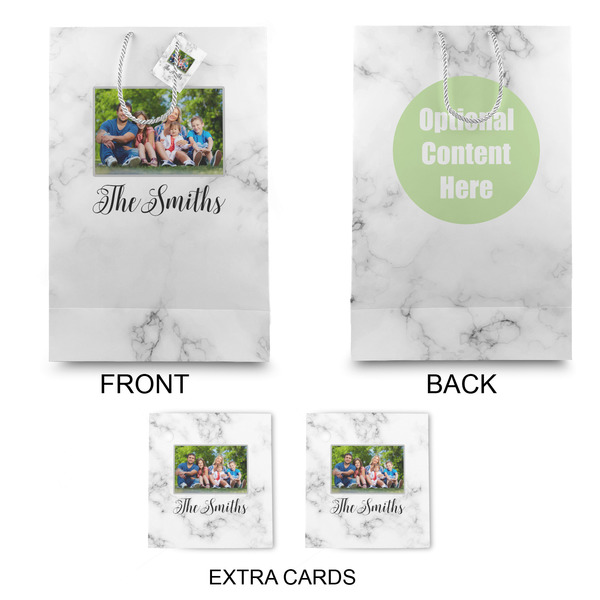 Family Photo and Name Large Gift Bag - Approval
