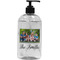 Family Photo and Name Plastic Soap / Lotion Dispenser