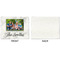 Family Photo and Name Linen Placemat - APPROVAL Single (single sided)