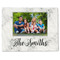 Family Photo and Name Linen Placemat - Front