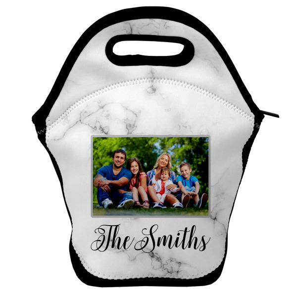 Custom Family Photo and Name Lunch Bag