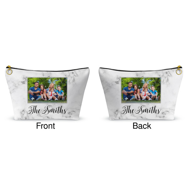 Family Photo and Name Makeup Bag (Front and Back)