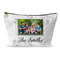 Family Photo and Name Makeup Bag - Small - 8.5" x 4.5"