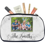 Family Photo and Name Makeup / Cosmetic Bag - Medium