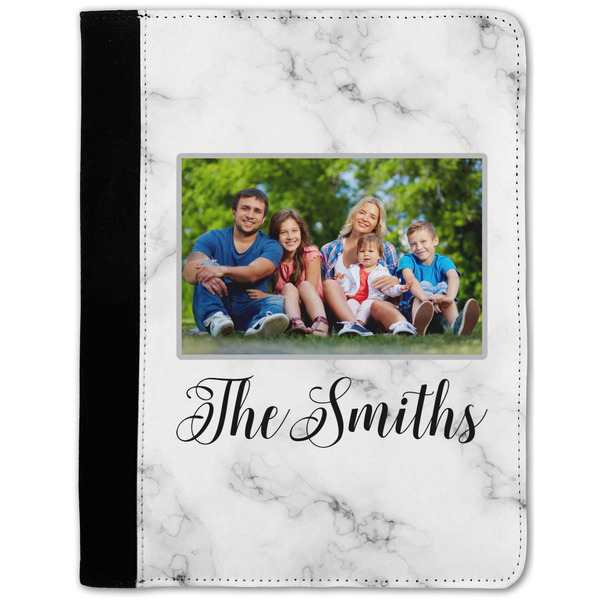 Custom Family Photo and Name Notebook Padfolio - Medium