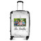 Family Photo and Name Medium Travel Bag - With Handle