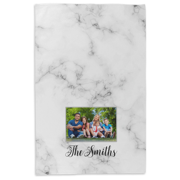 Family Photo and Name Microfiber Dish Towel - APPROVAL