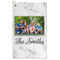 Family Photo and Name Microfiber Golf Towel