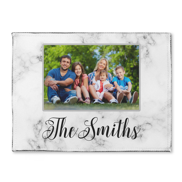 Custom Family Photo and Name Microfiber Screen Cleaner