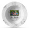 Family Photo and Name Plastic Bowl - Microwave Safe - Composite Polymer