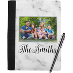 Family Photo and Name Notebook Padfolio - Large