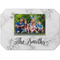Family Photo and Name Octagon Placemat - Single front