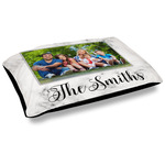 Family Photo and Name Dog Bed