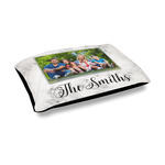 Family Photo and Name Outdoor Dog Bed - Medium