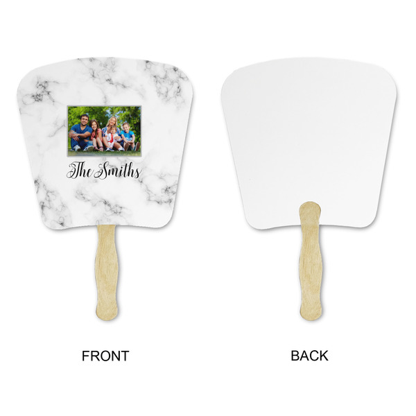 Family Photo and Name Paper Fans - Approval