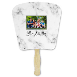 Family Photo and Name Paper Fan