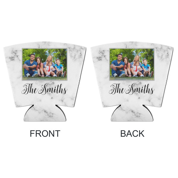 Family Photo and Name Party Cup Sleeves - with bottom - APPROVAL