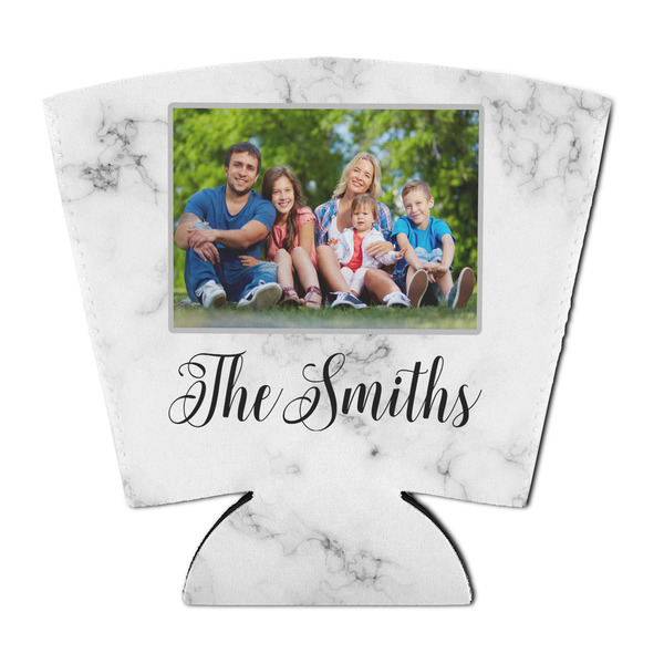 Custom Family Photo and Name Party Cup Sleeve - with Bottom