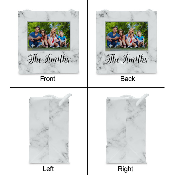 Family Photo and Name Party Favor Gift Bag - Gloss - Approval